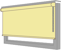カーテンレール付け